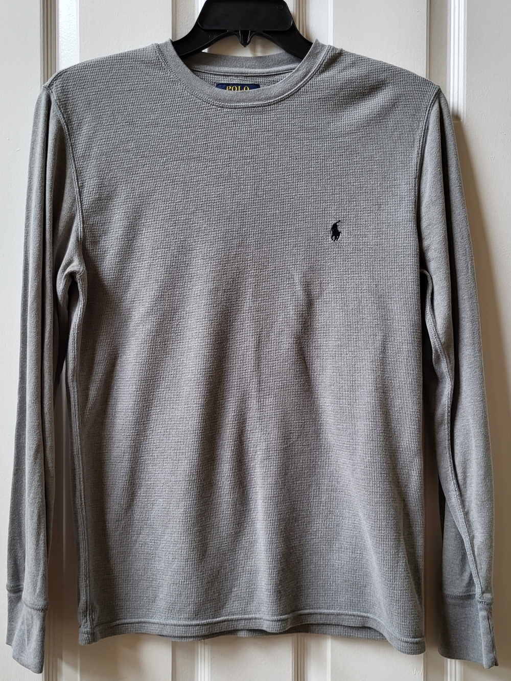 Polo by Ralph Lauren Men’s Long-Sleeve Crew Thermal Gray size M